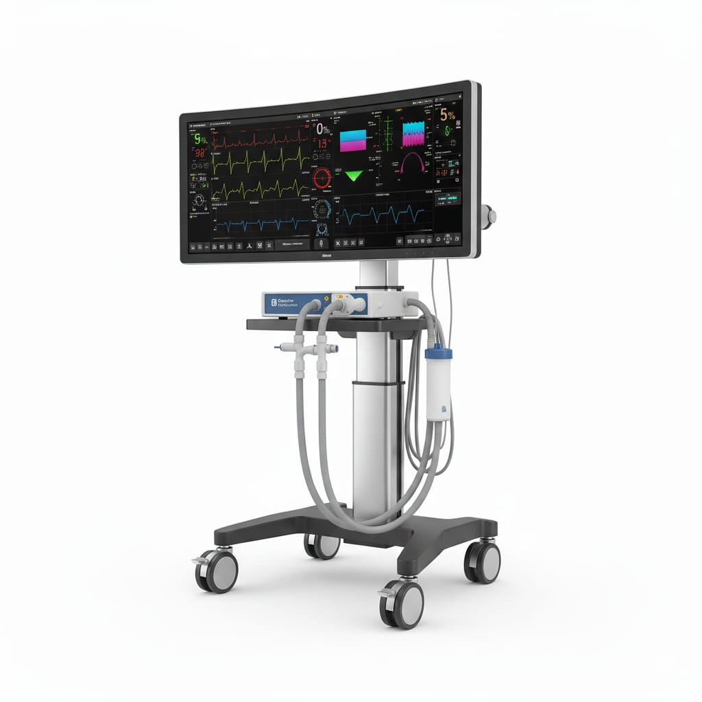 Advanced mechanical ventilation system for critical care patients